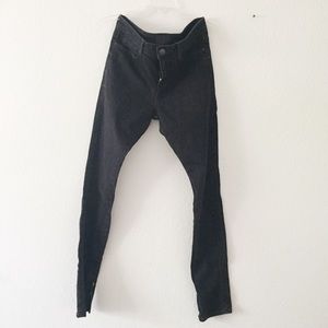 Vince Mid Rise Ankle Zip Pants